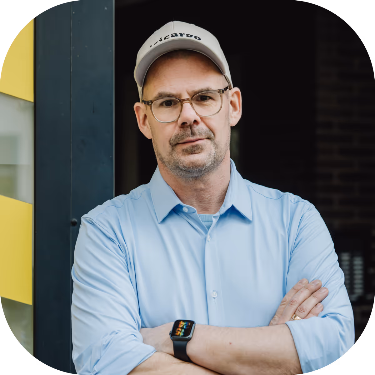 Ein Bild von Andreas Brüning, Geschäftsführer von der Isicargo GmbH.