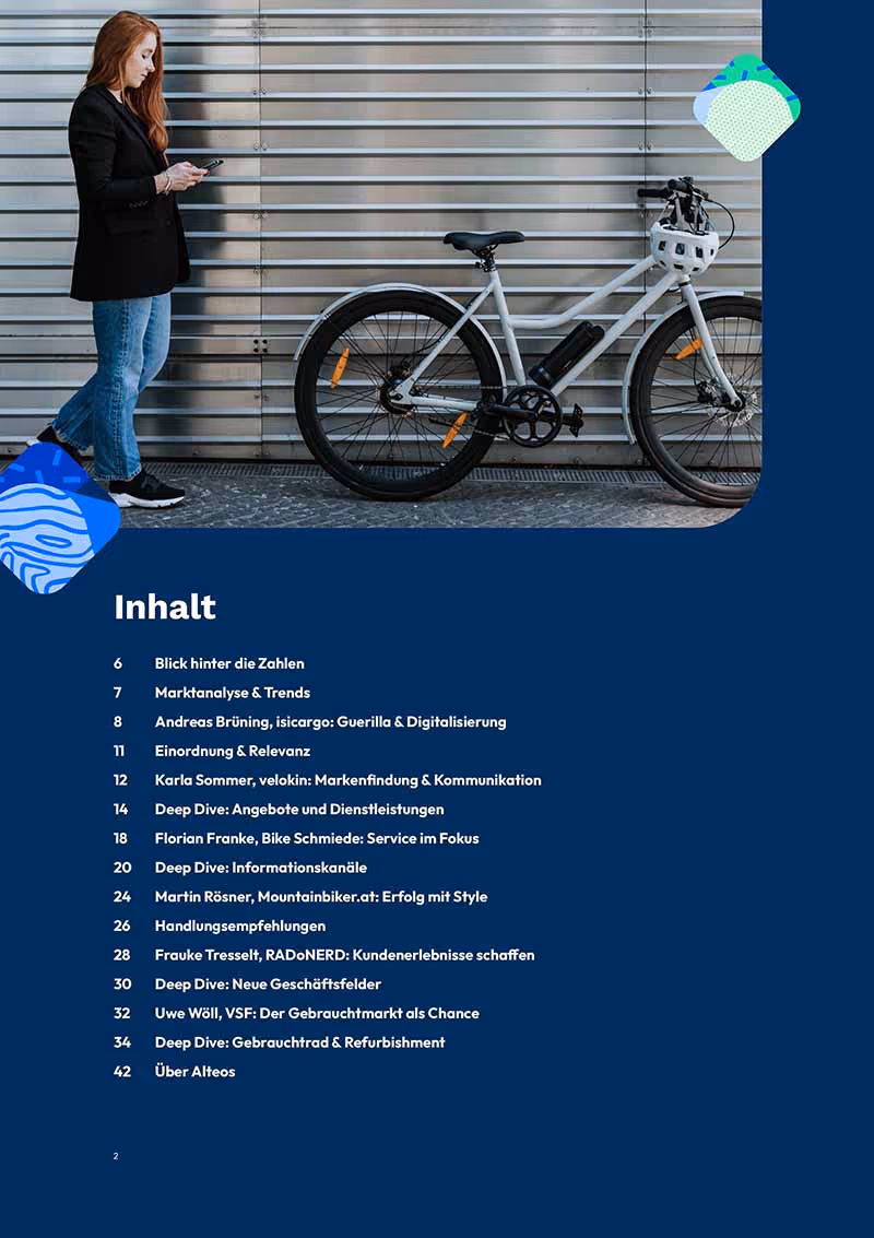 Rad-Report 2026 Inhaltsverzeichnis