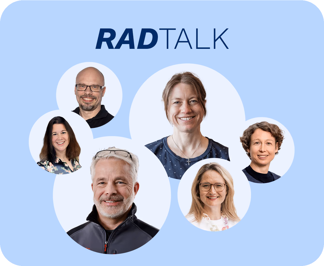 Rad Talk Visual mit den Speakern