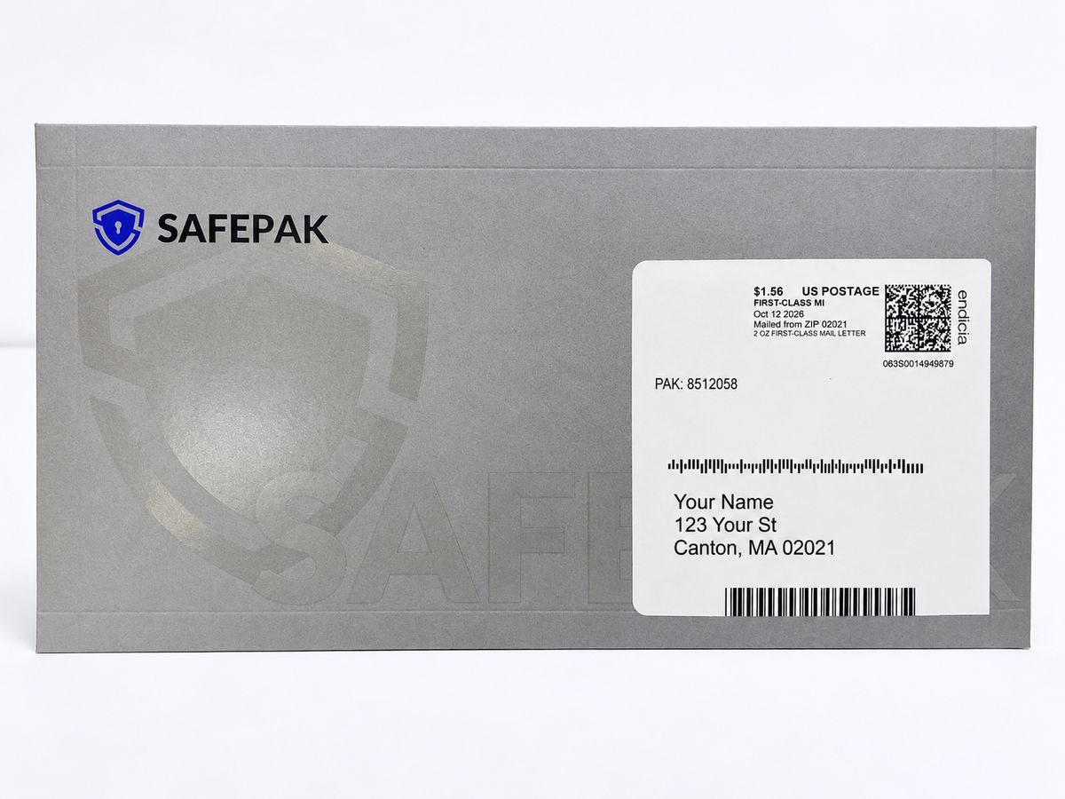 Safepak insured mailer