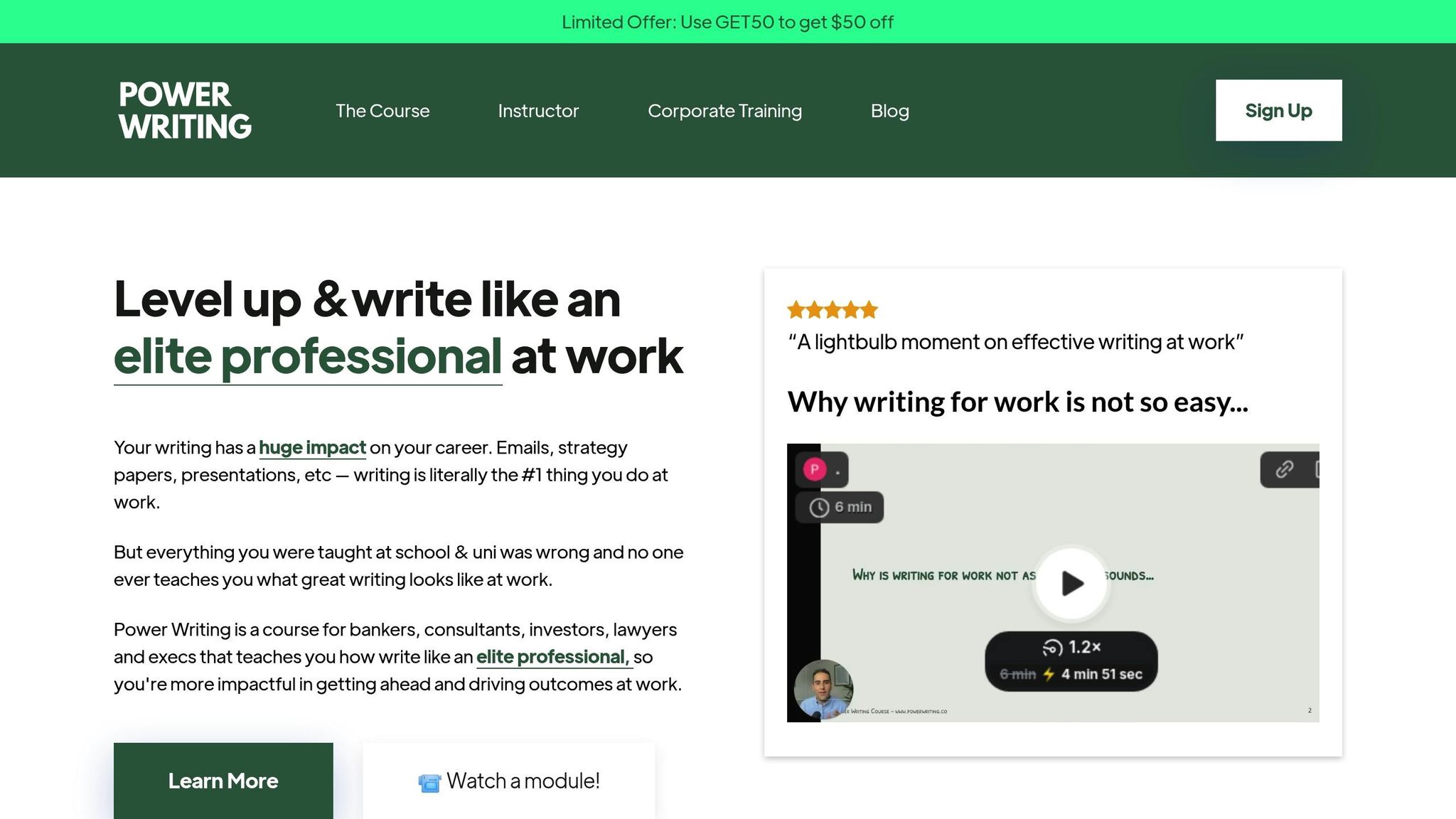 Power Writing