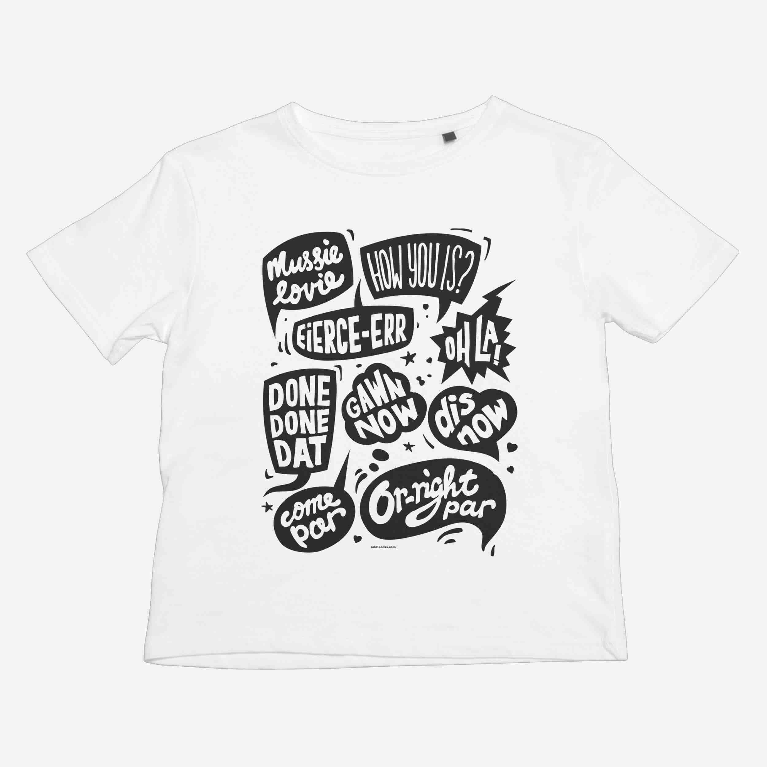 Saint Sayings Kids T-shirt