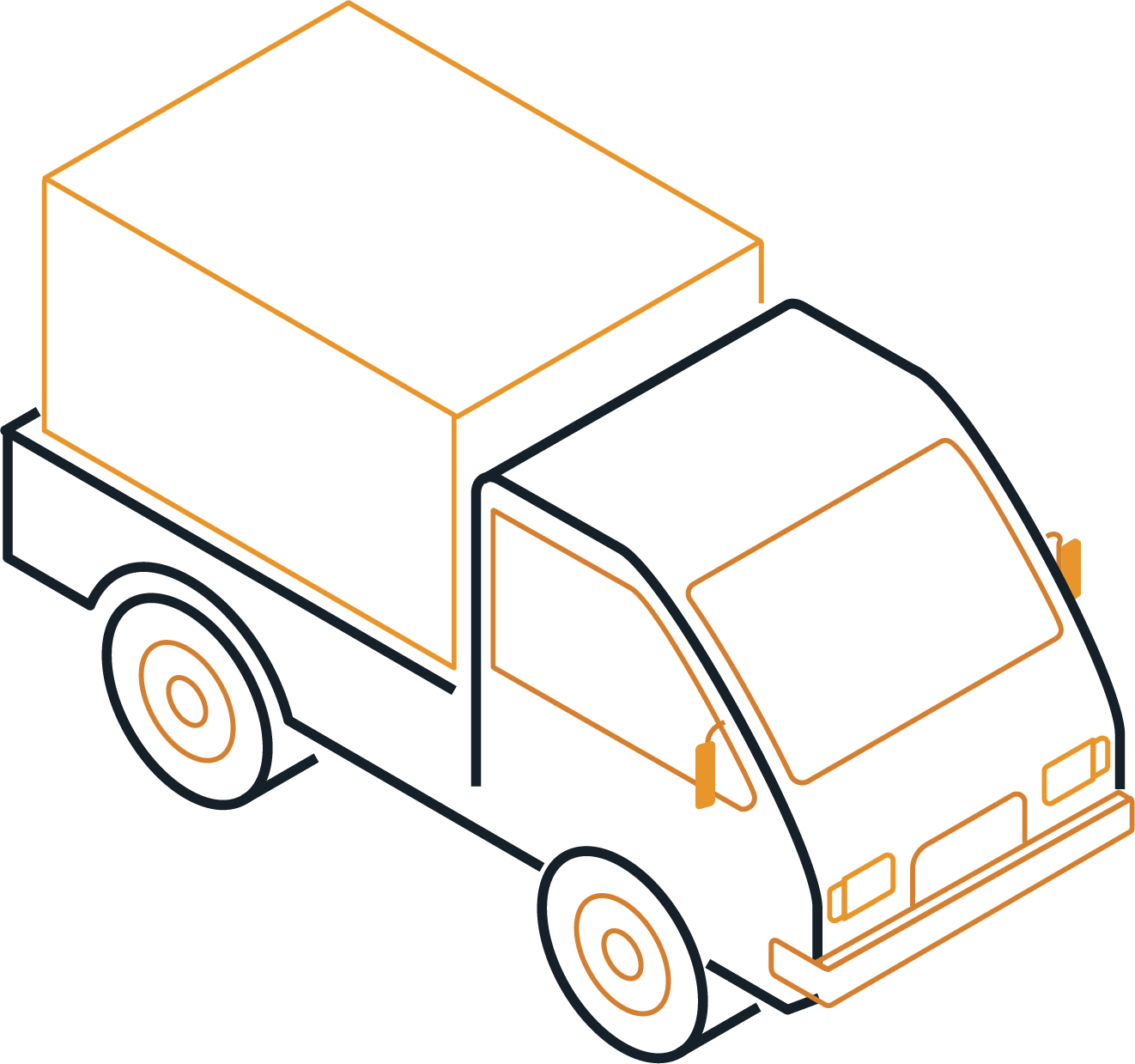 pickup truck icon