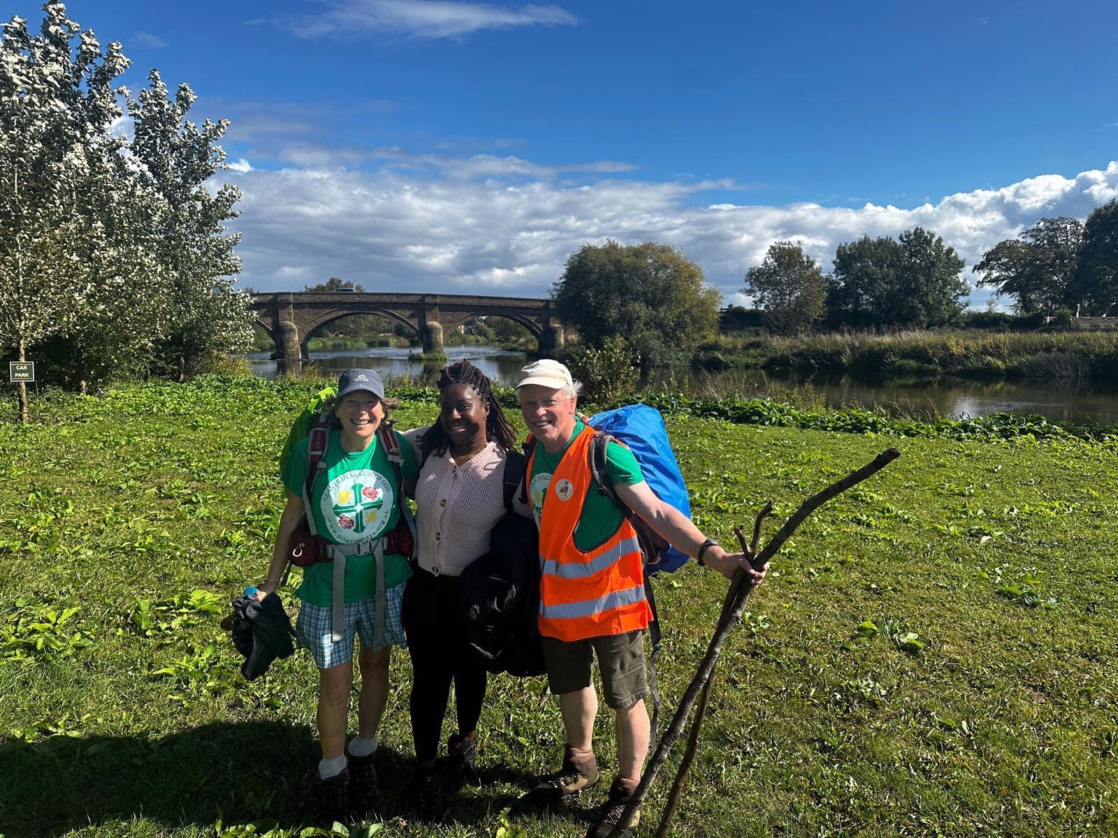 Pilgrims on St Matthew's Way