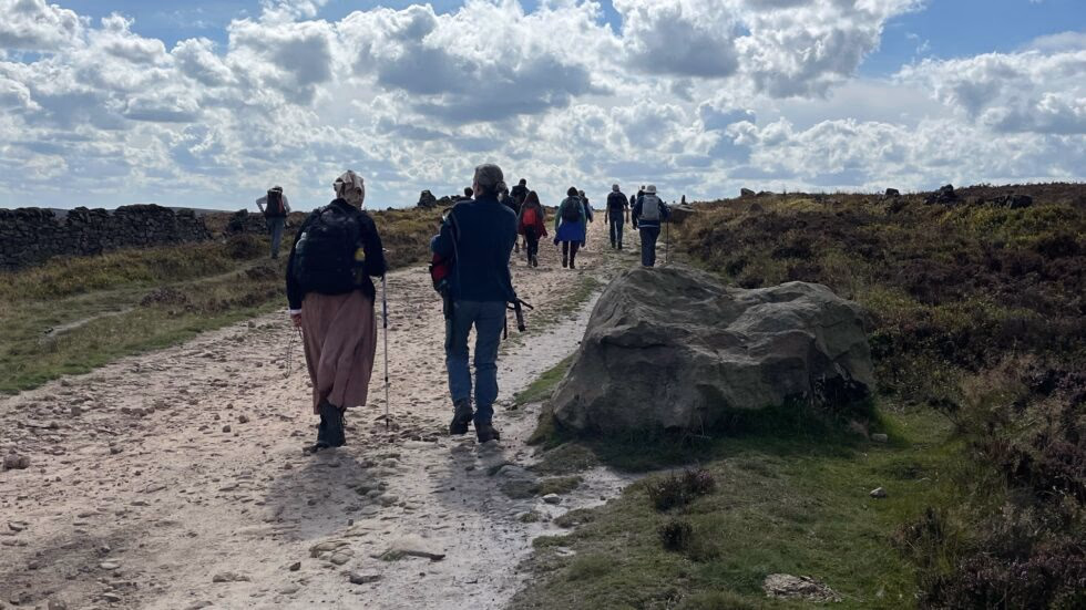 Pilgrims on St Mark's Way