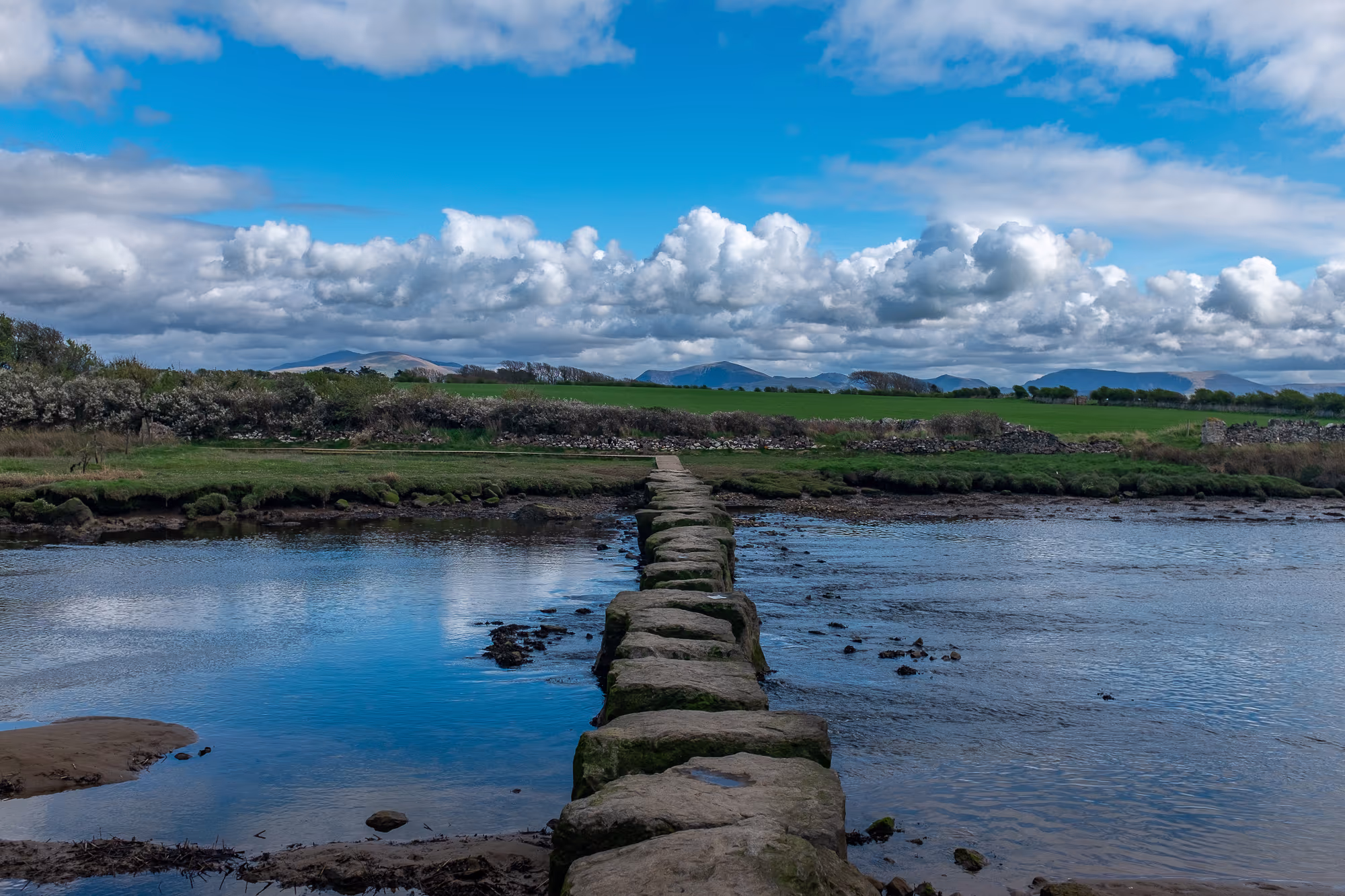 On a bridge, set your intention upstream for what you want to achieve, and downstream for what you want to release.