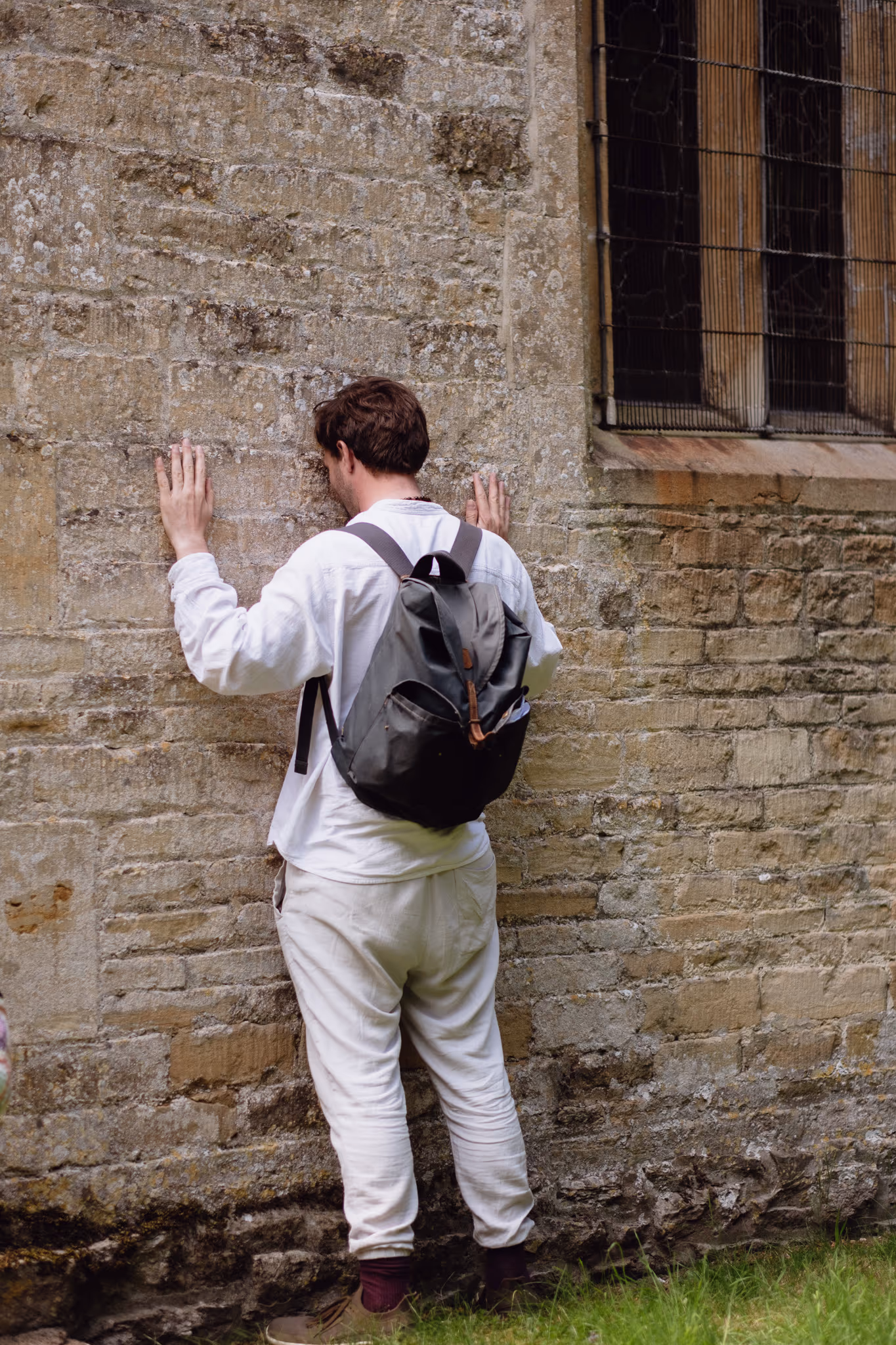 Feel the power of centuries of prayer directed towards this wall. 