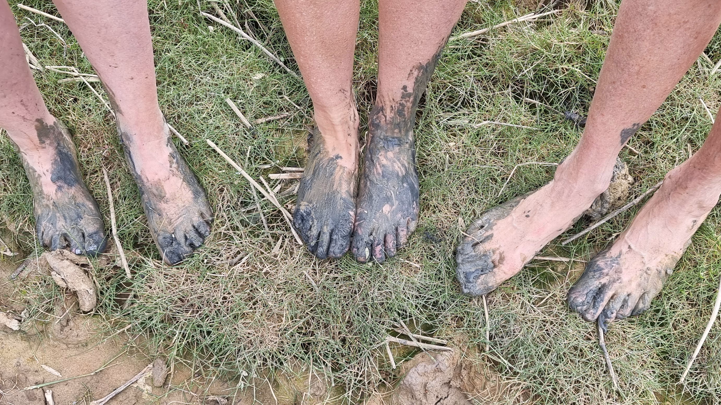 Walk barefoot where it is safe to do so