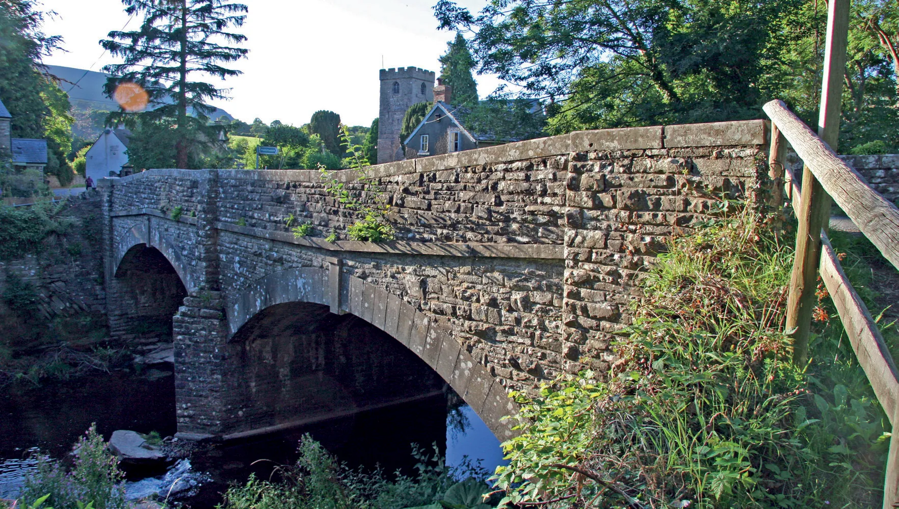 St Clydog’s Church and holy well, Clodock