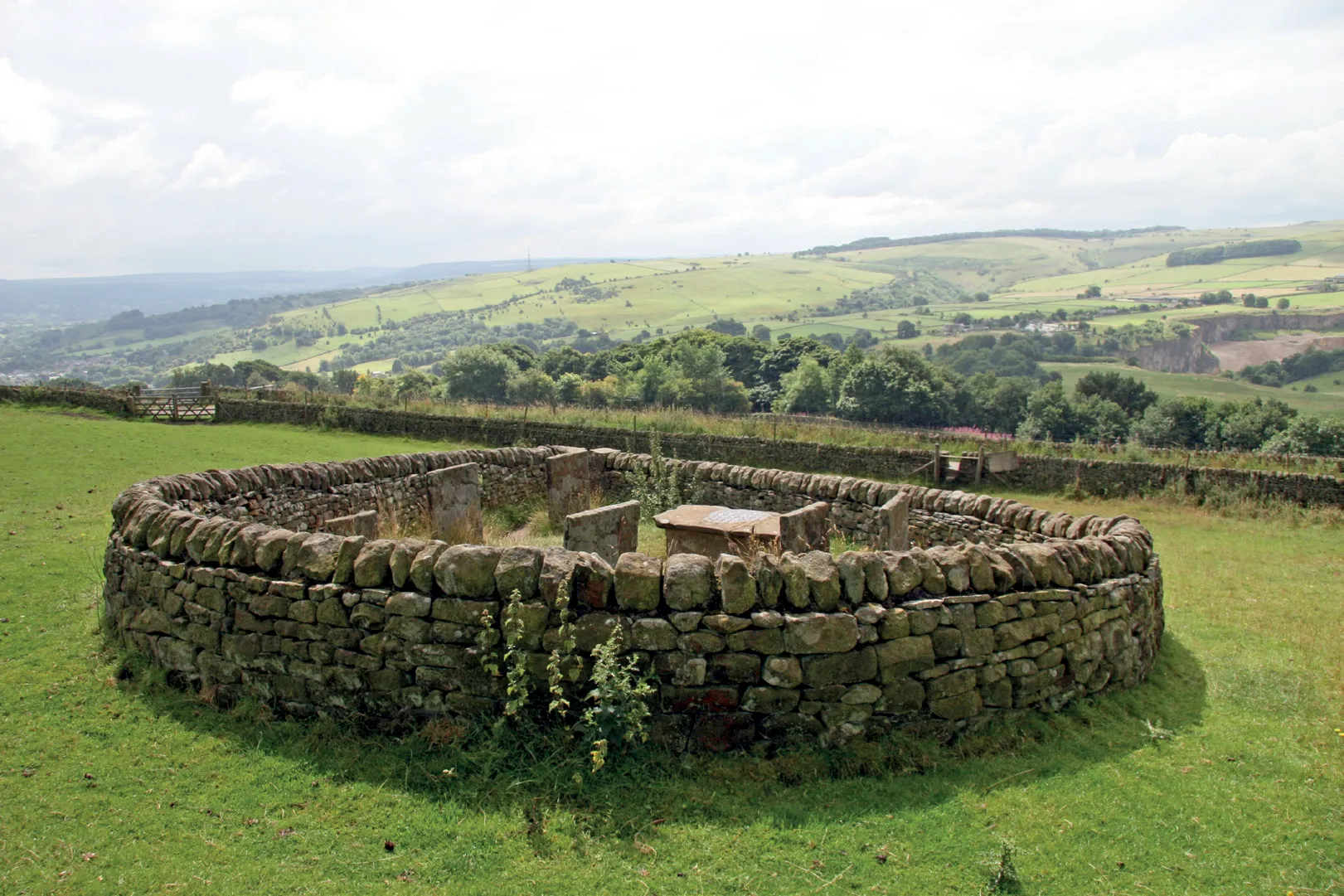 St Lawrence Church and plague village, Eyam