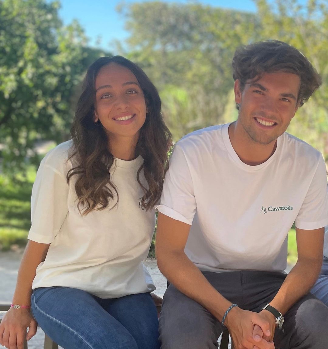 Deux membres de l'équipe Cawatoès