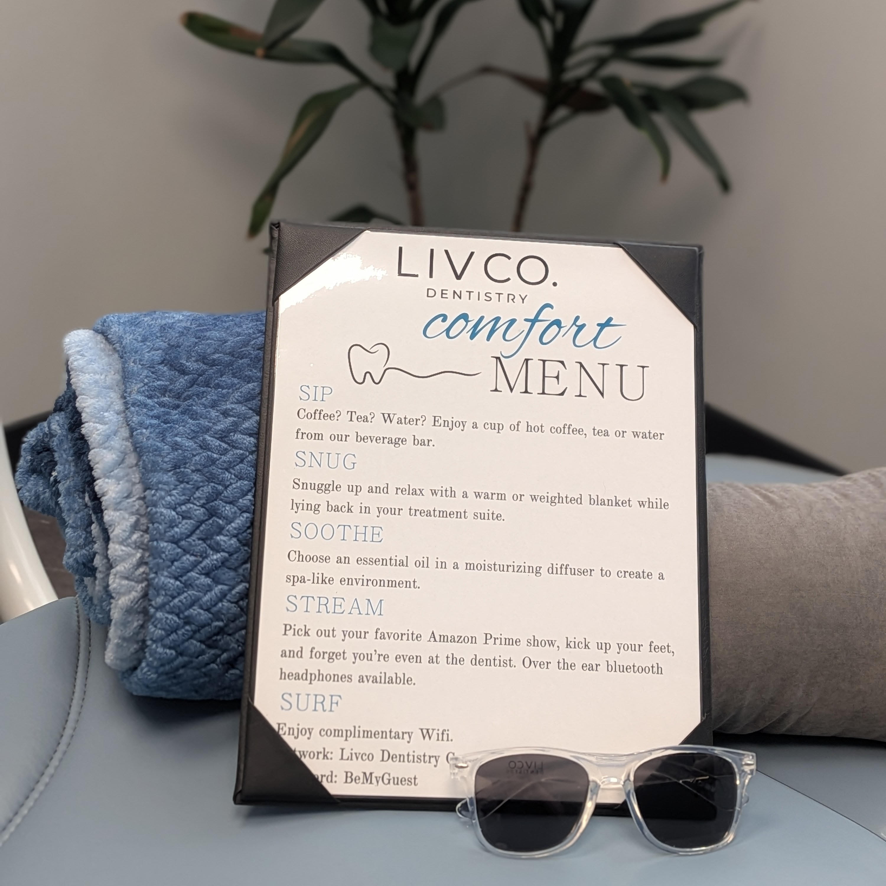 Amenities - LIVCO. Dentistry - Your Dentist in Howell Michigan