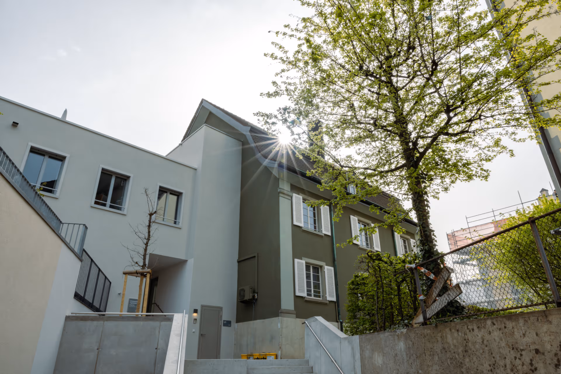 D+S Baustatik - Bauwerkserhaltung neues Gebäude Anbau an altes Gebäude