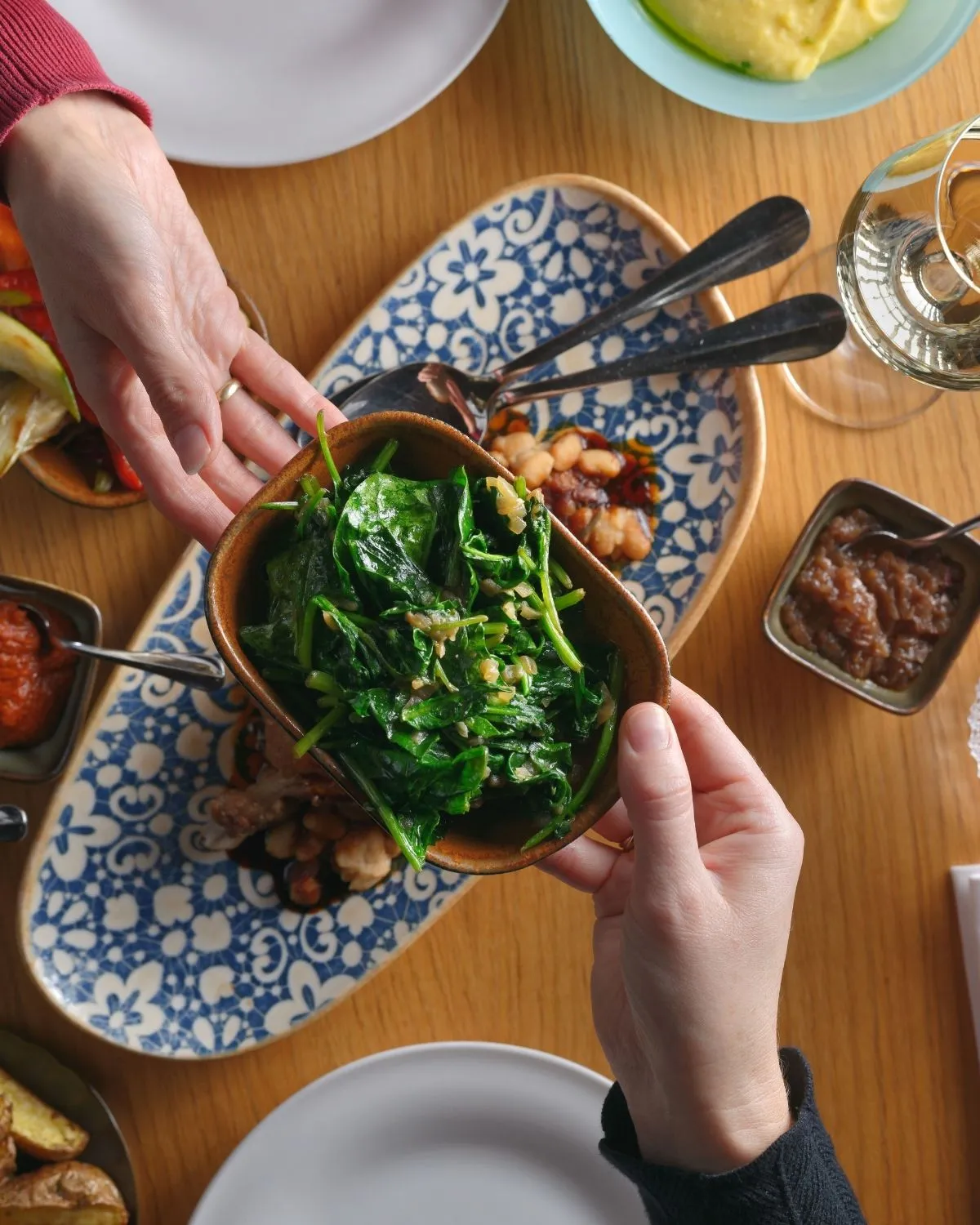 Shared Dining - gemeinsames Abendessen und teilen der Gerichte