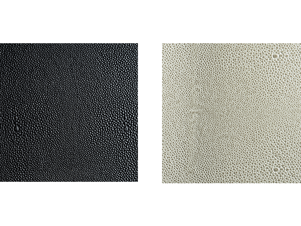 Black Shagreen and Grey Stone Shagreen