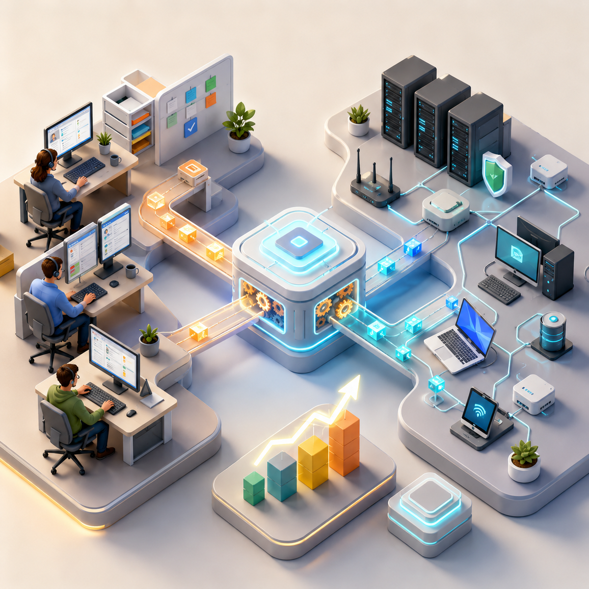 Help Desk and RMM Workflow Automation: How MSPs Improve Efficiency and Scalability