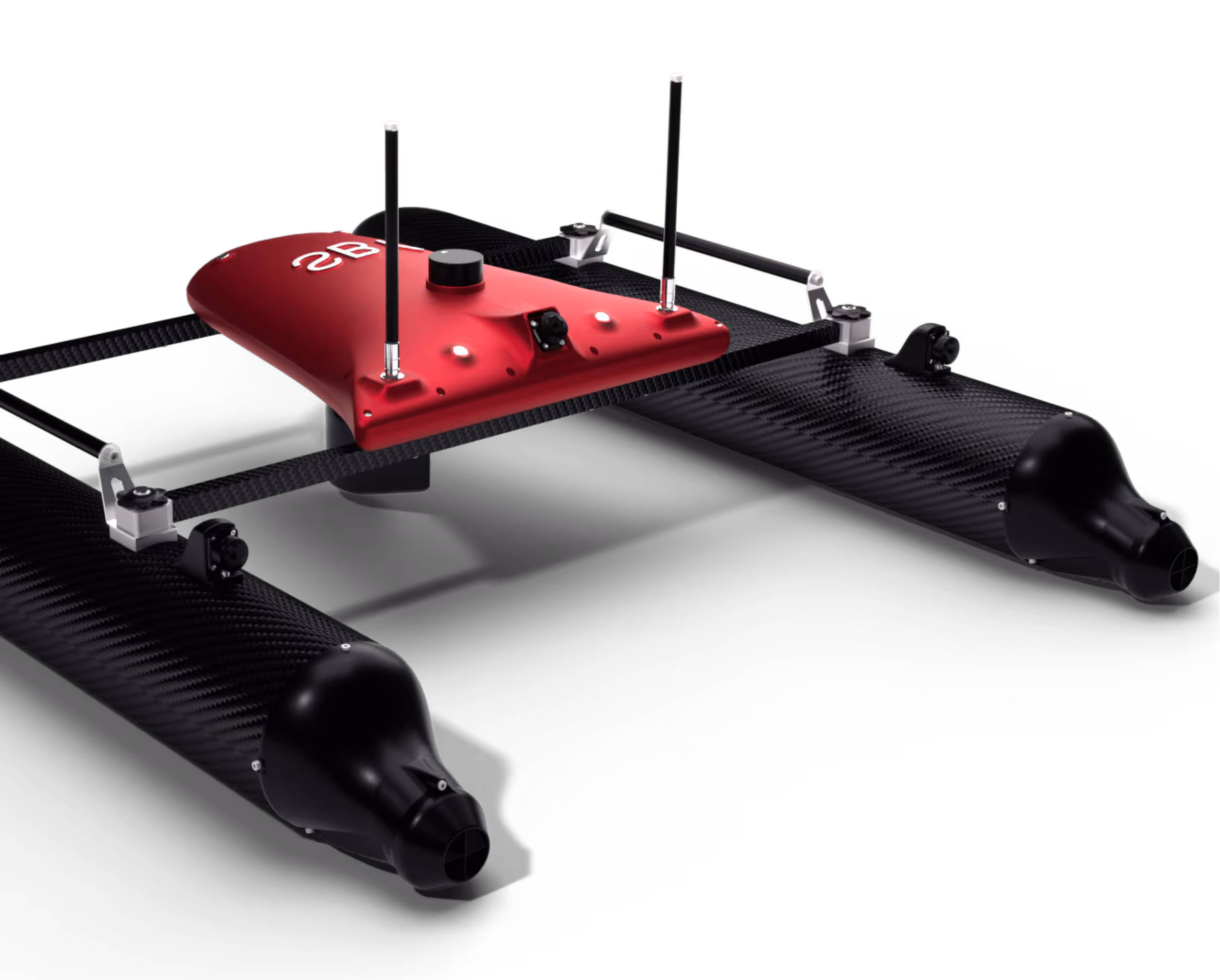 Bote autónomo Mantis para monitoreo hidrográfico en aguas industriales