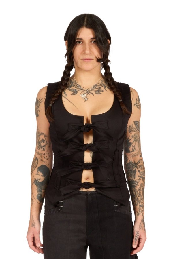 The Corset Tie Vest