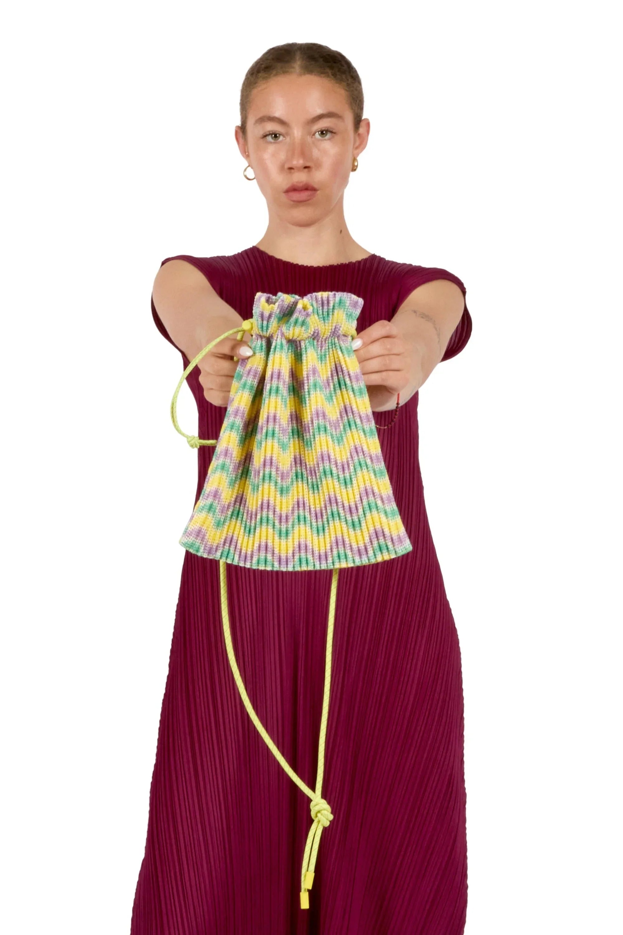 Wave Pleats Bag