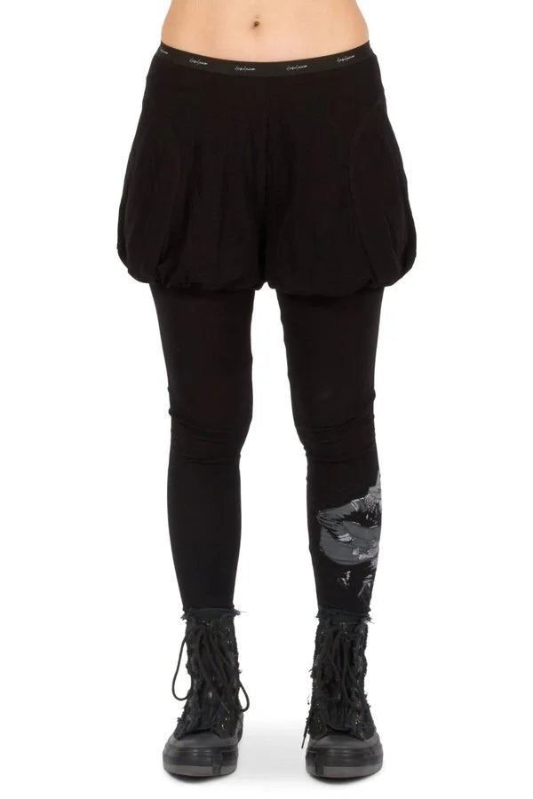 Embroidery Gather Shorts