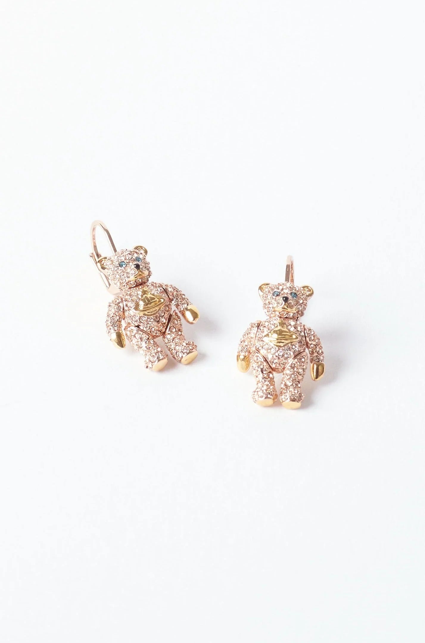 Little Pave Teddy Earrings