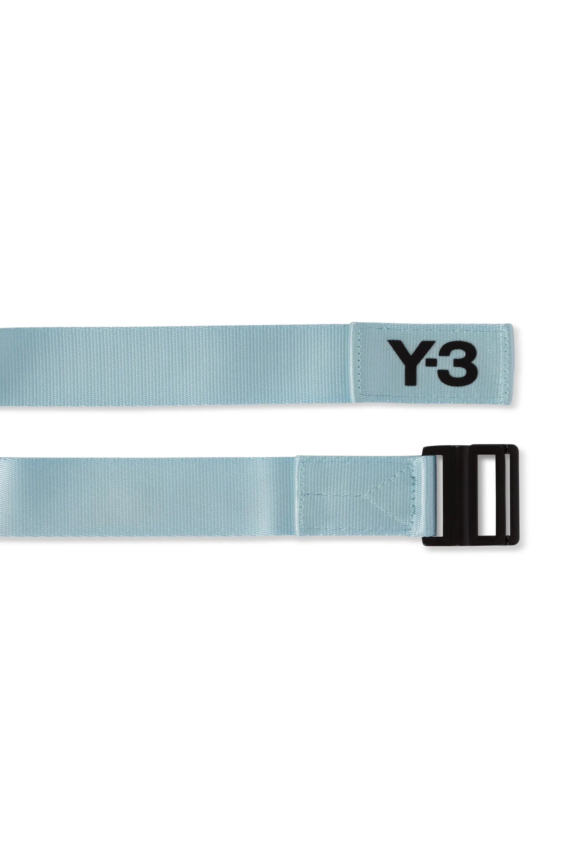 Y-3 Blue Classic Logo Belt