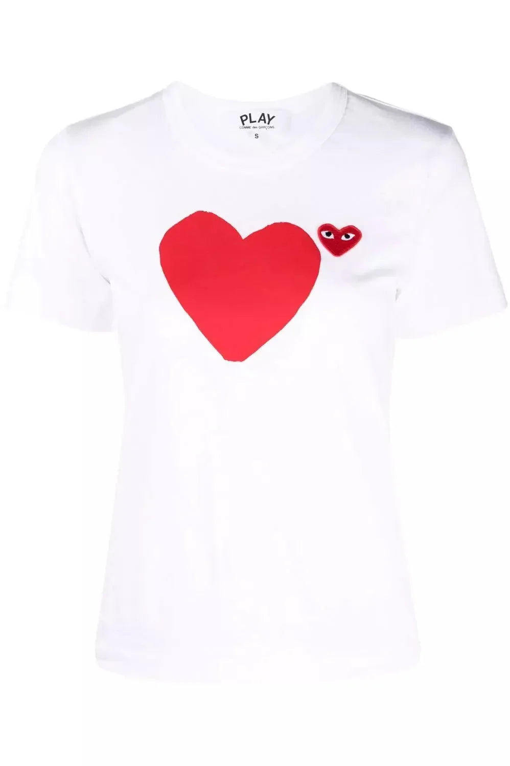 Women's Play Front/Back Red Heart T-shirt