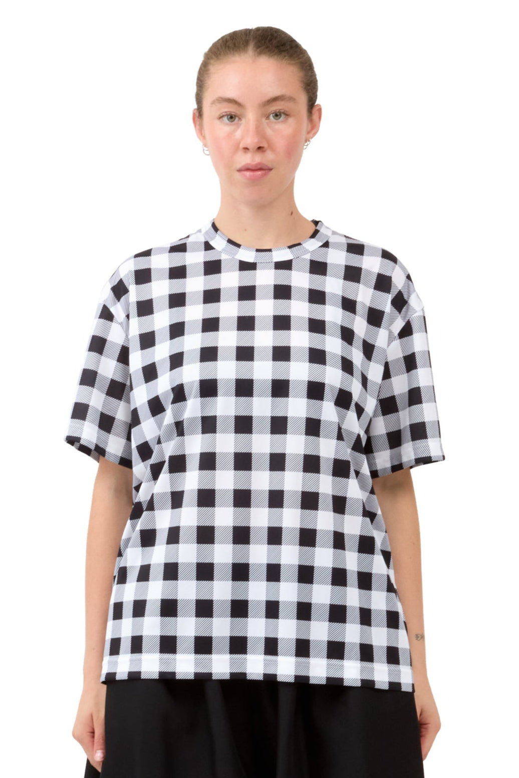Ladies' Gingham T-Shirt