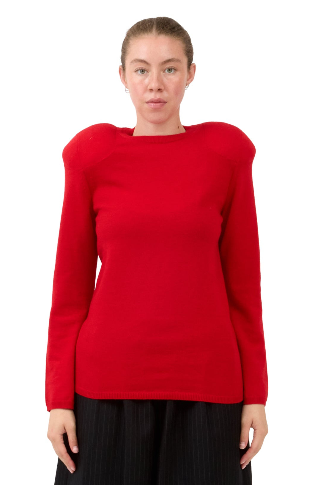 Ladies' Shoulder Pad Sweater