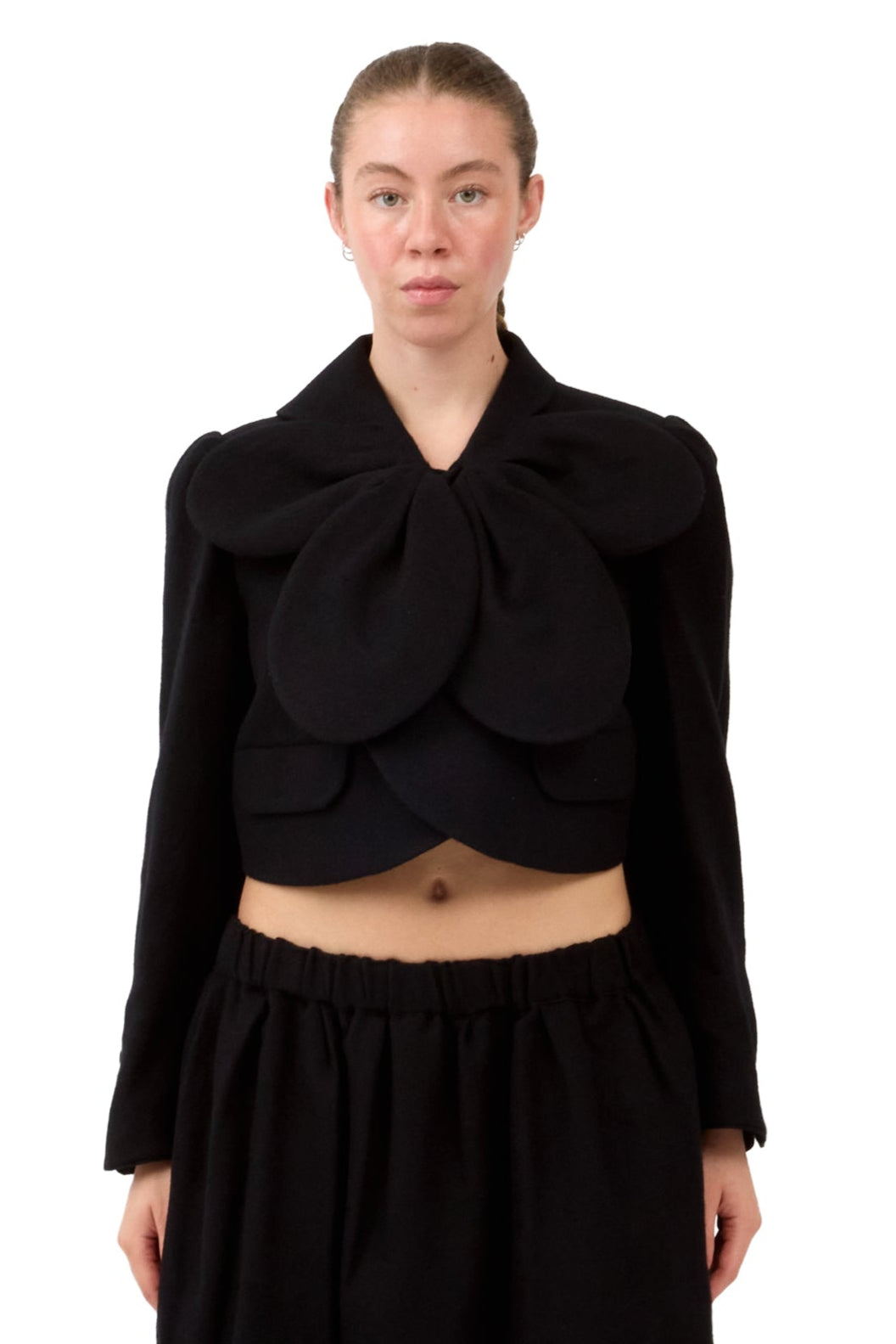 Ladies' Flower Petal Cropped Jacket