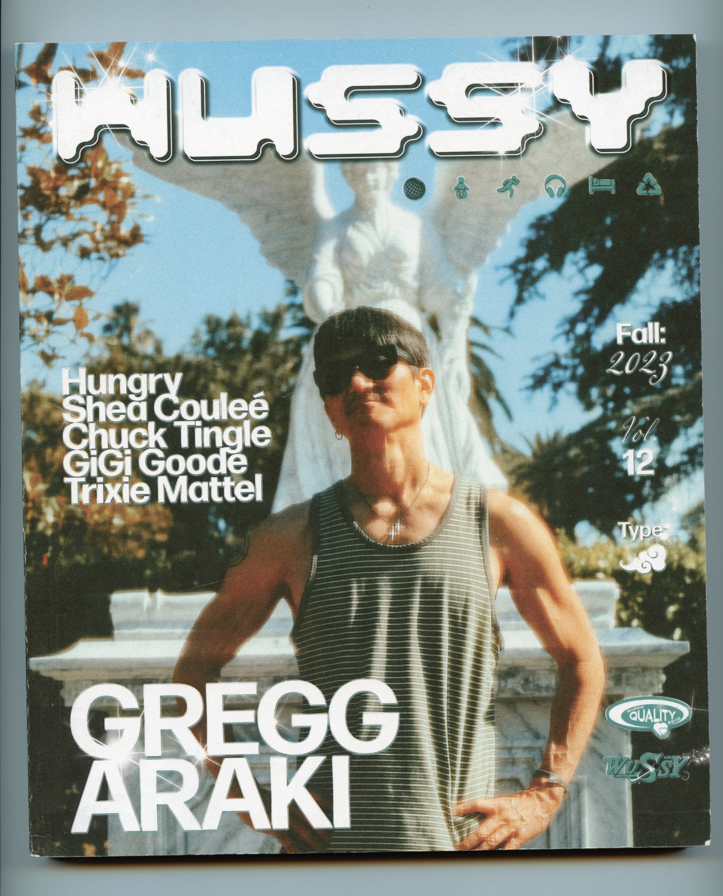 WUSSY MAG vol. 12 (Araki cover)