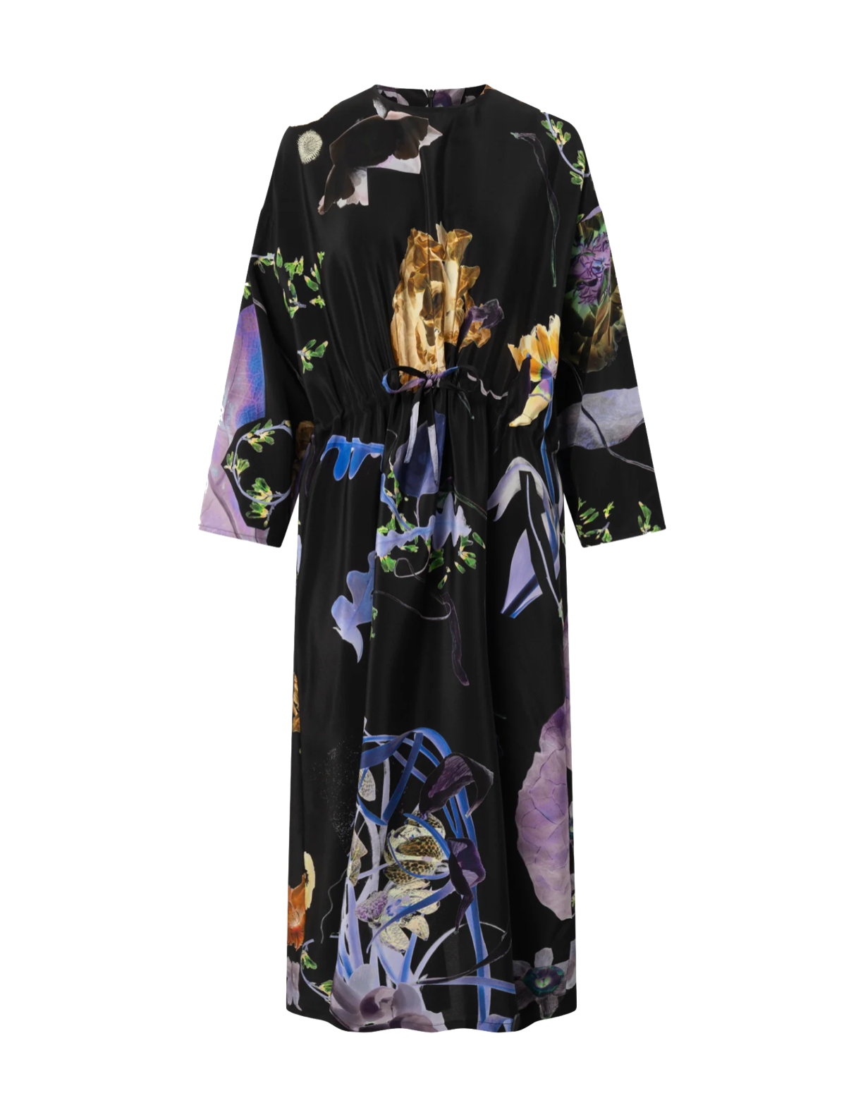 Simple Dress in Print 07