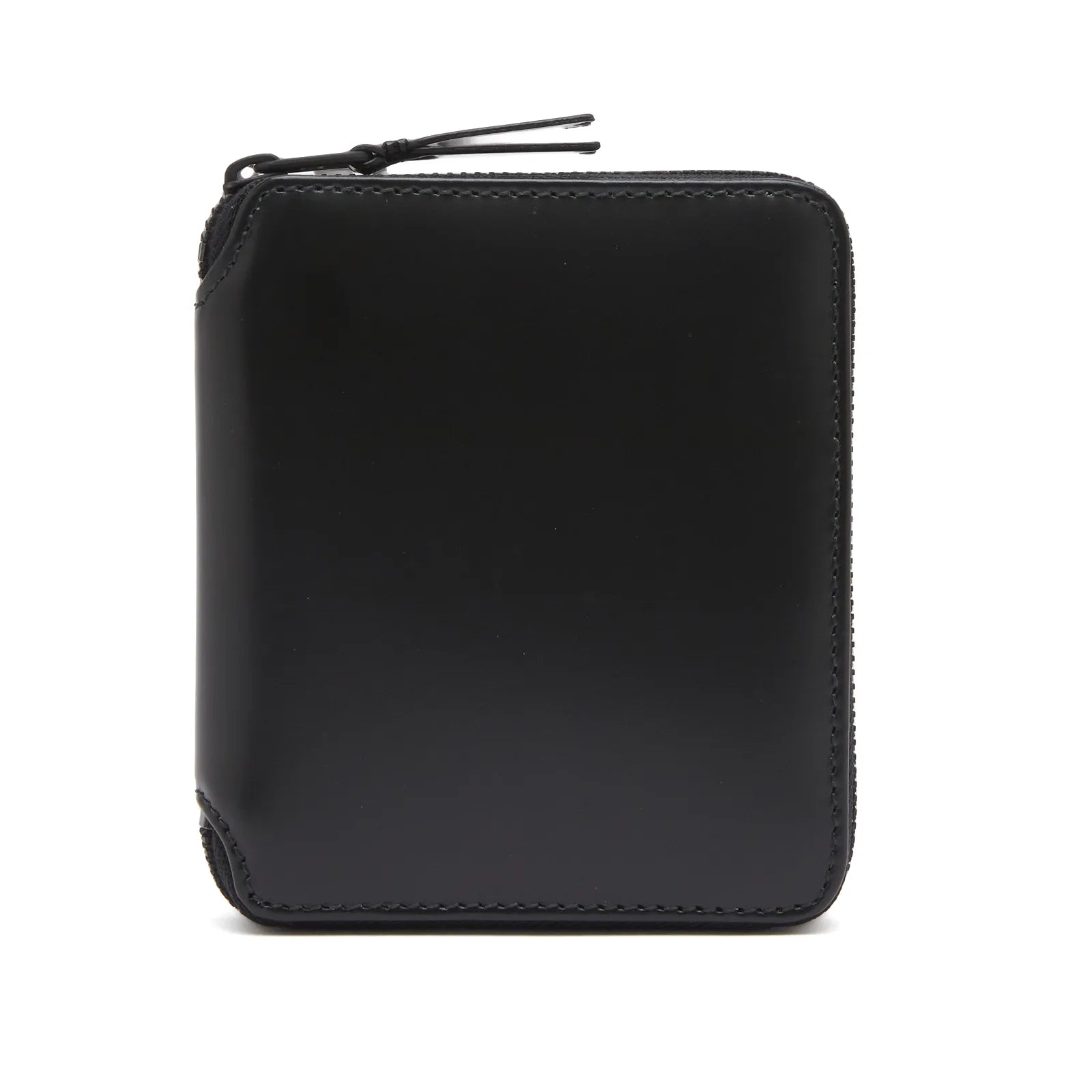 Very Black Zip-Around Wallet