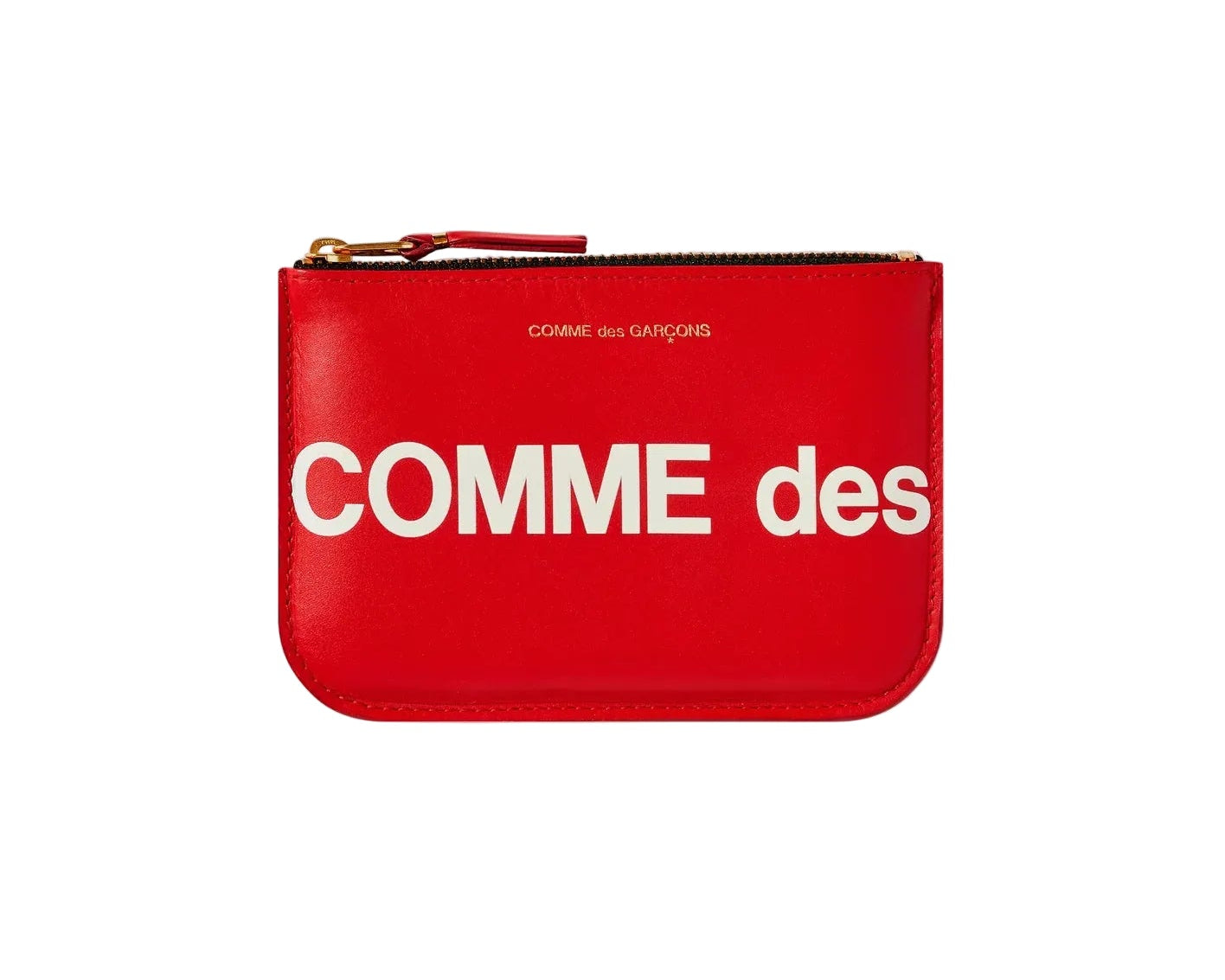 Huge Logo Zip Pouch Red