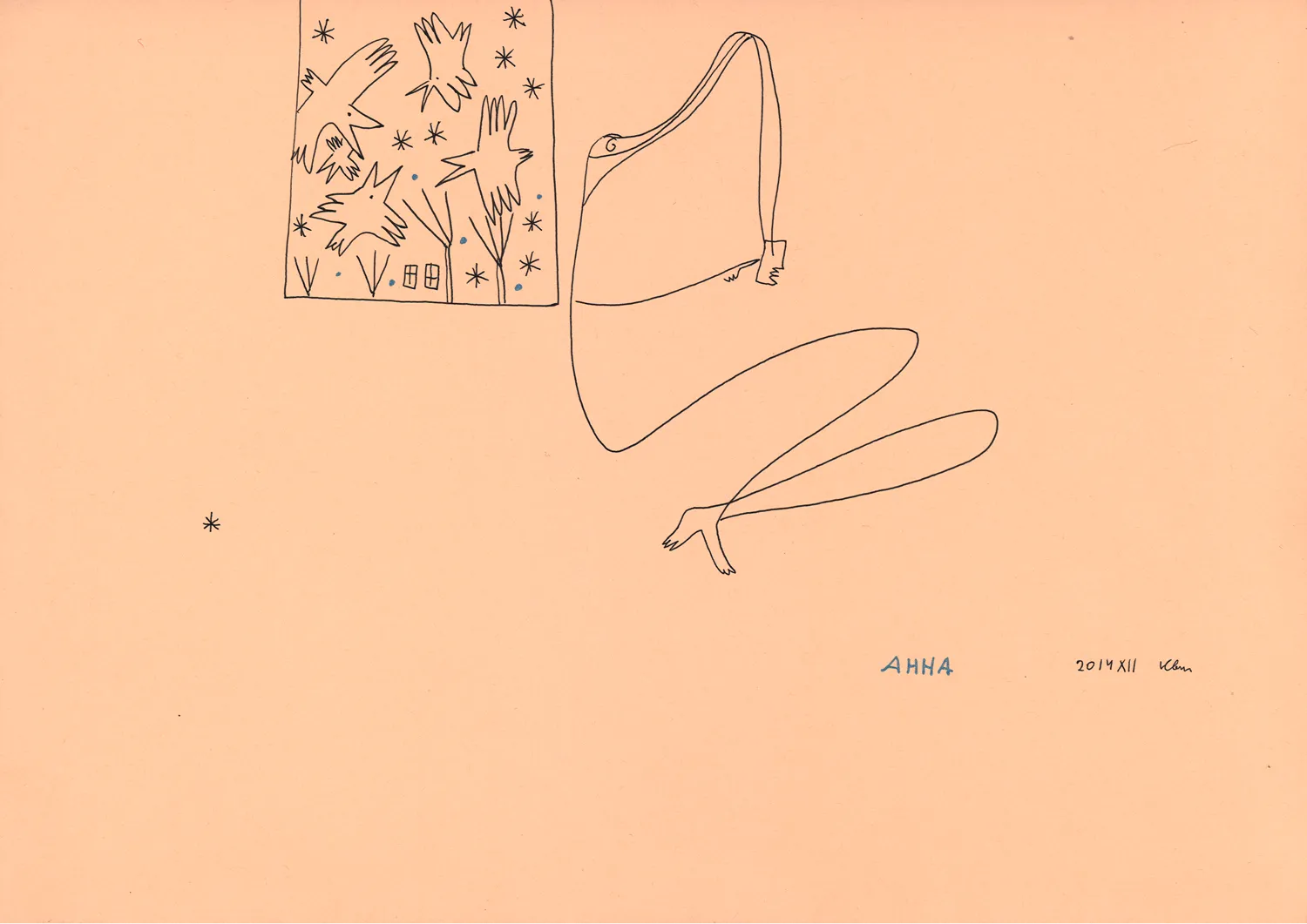 Lesia Kvyk's painting "The sea".