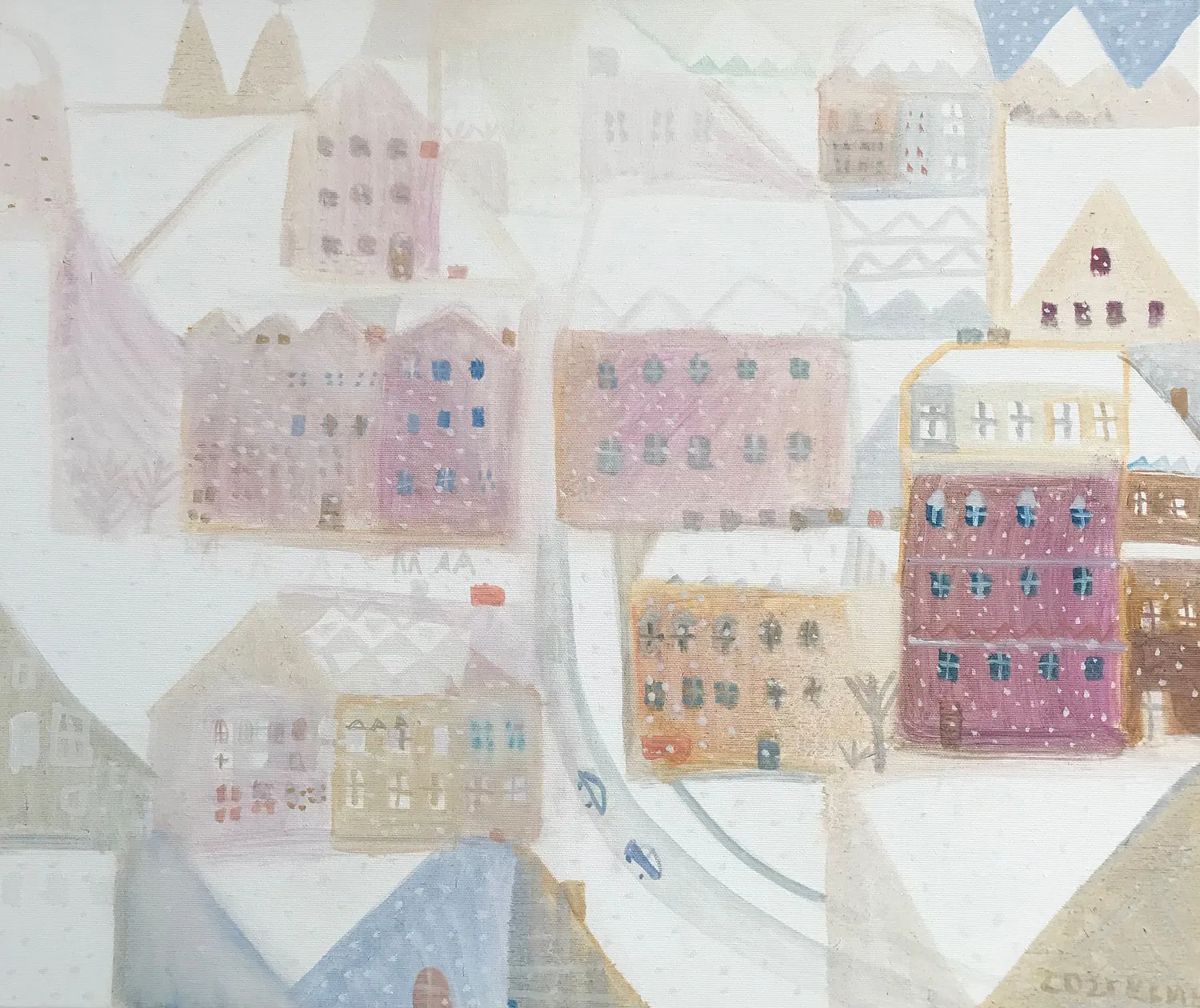 Lesia Kvyk's graphic art "Lviiiiiiiiv".