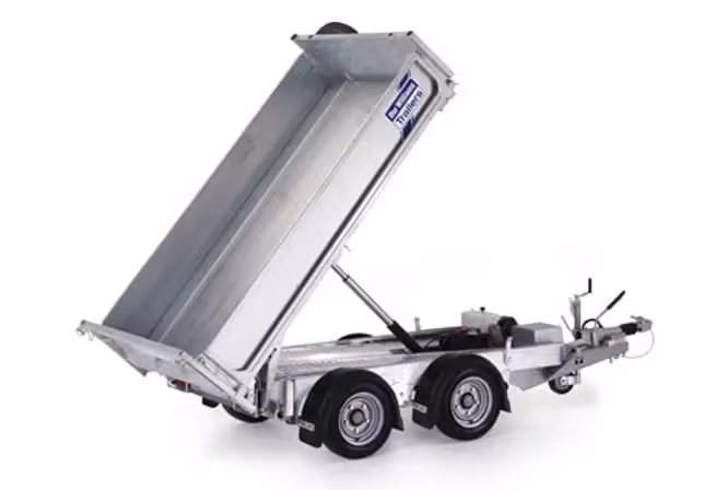 Ifor Williams Plant Tipping Trailer for Hire Fife
