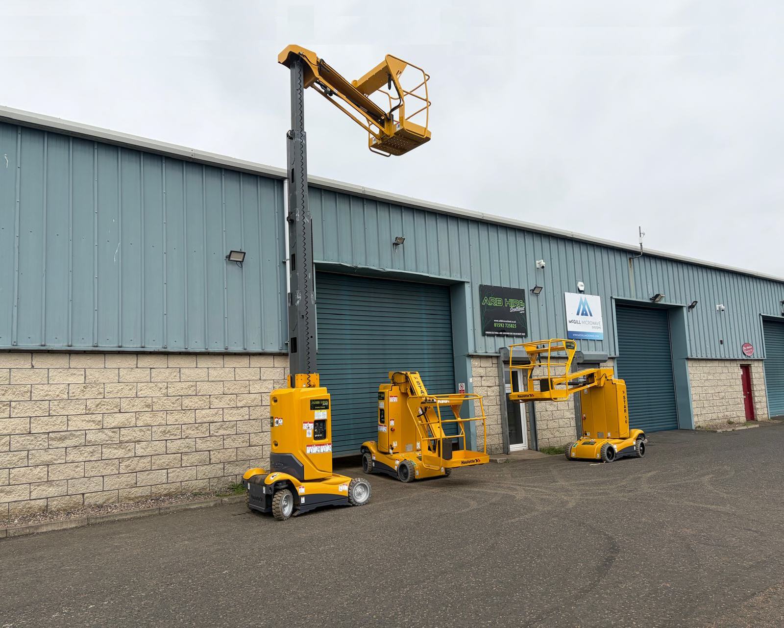 Tracked Cherry Picker Hire Fife