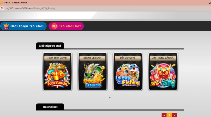 Bắn cá Winbet có nhiều sinh vật kì ảo