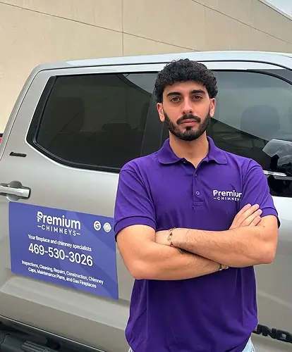 Arin, partner and leadership team member at Premium Chimneys