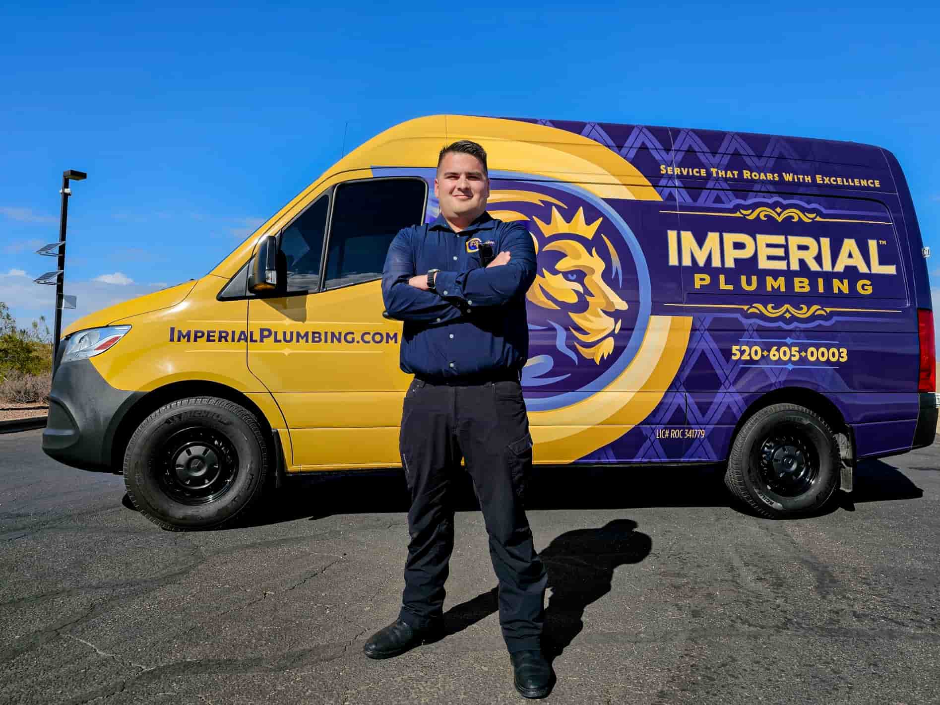 Paul Samorano owner of Imperial Plumbing in Tucson Arizona