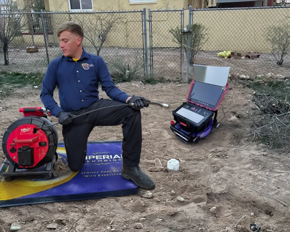 Sewer Line Repair Services in Tucson, Arizona by Imperial Plumbing.