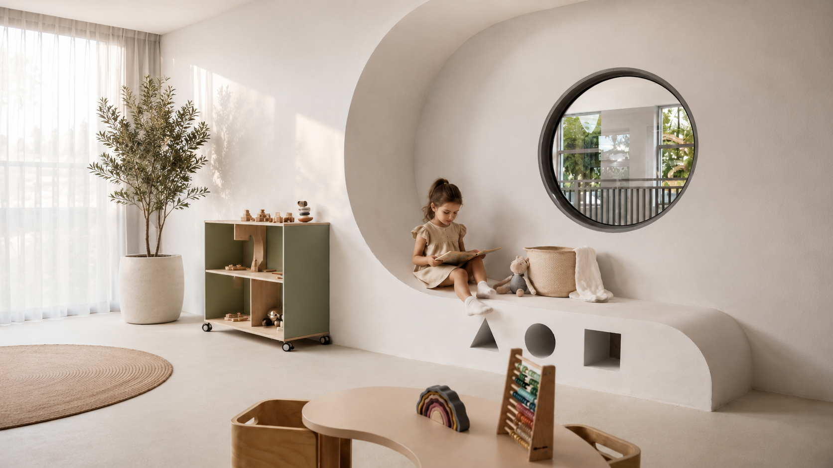 An image showcasing architecture design of a house in Childcare by ArtMade Architects