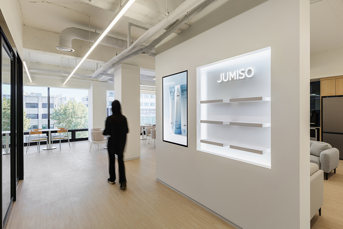 Interior photos of various companies