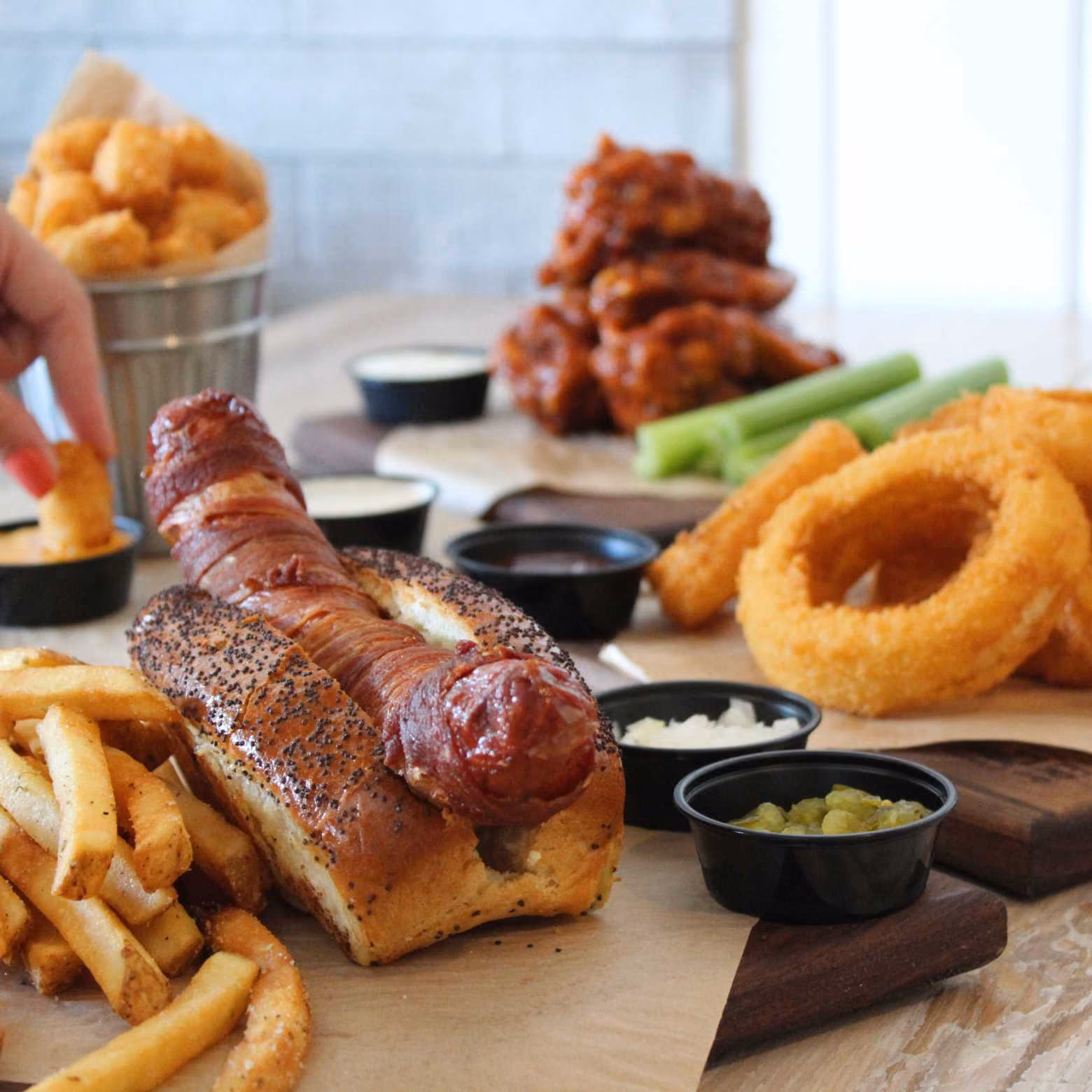 Bacon Hotdog