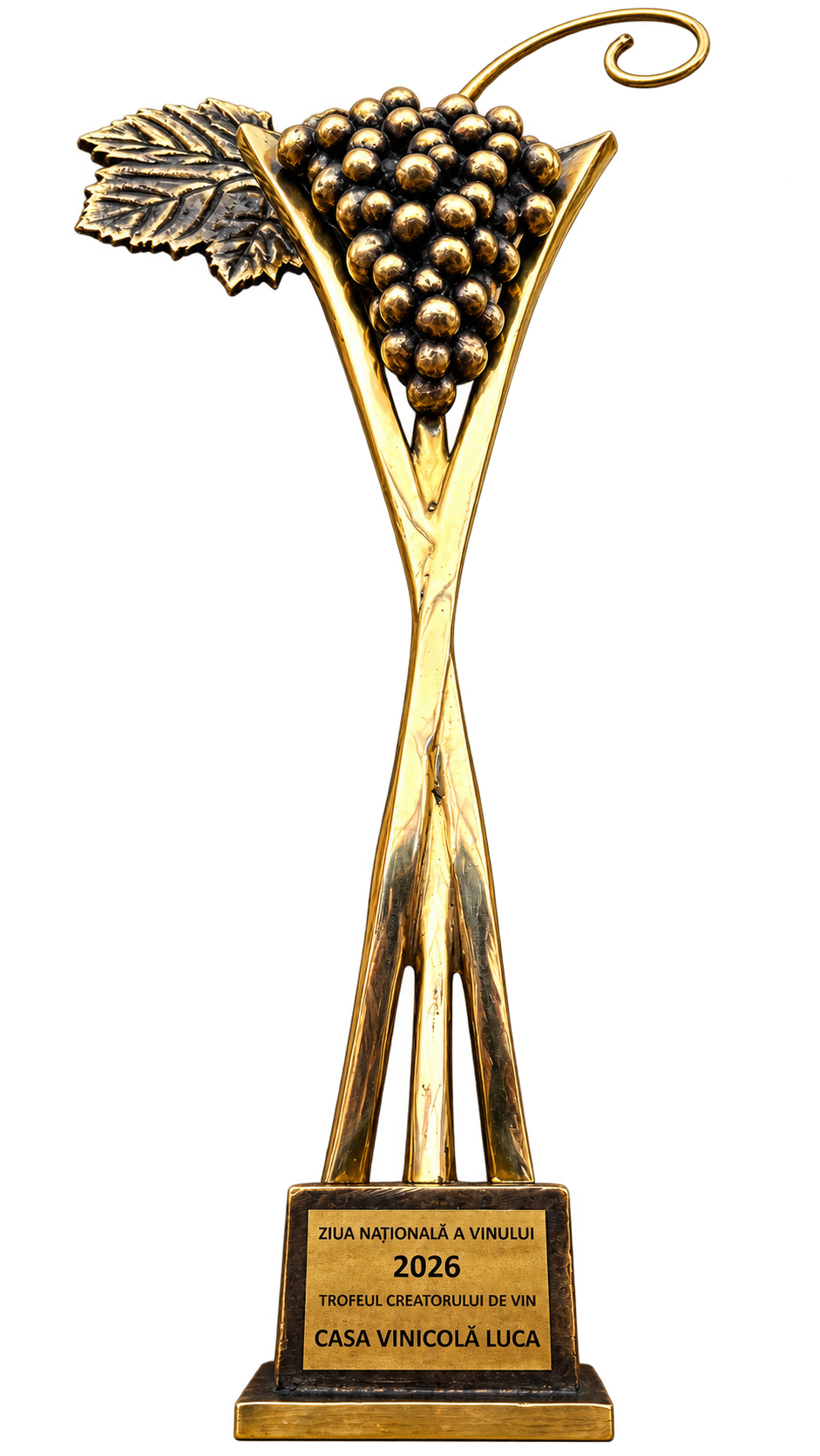 Creatorul Vinului 2026 trophy awarded to Casa Vinicolă Luca