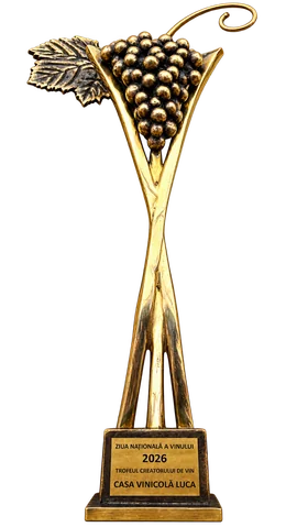 Creatorul Vinului 2026 trophy awarded to Casa Vinicola Luca
