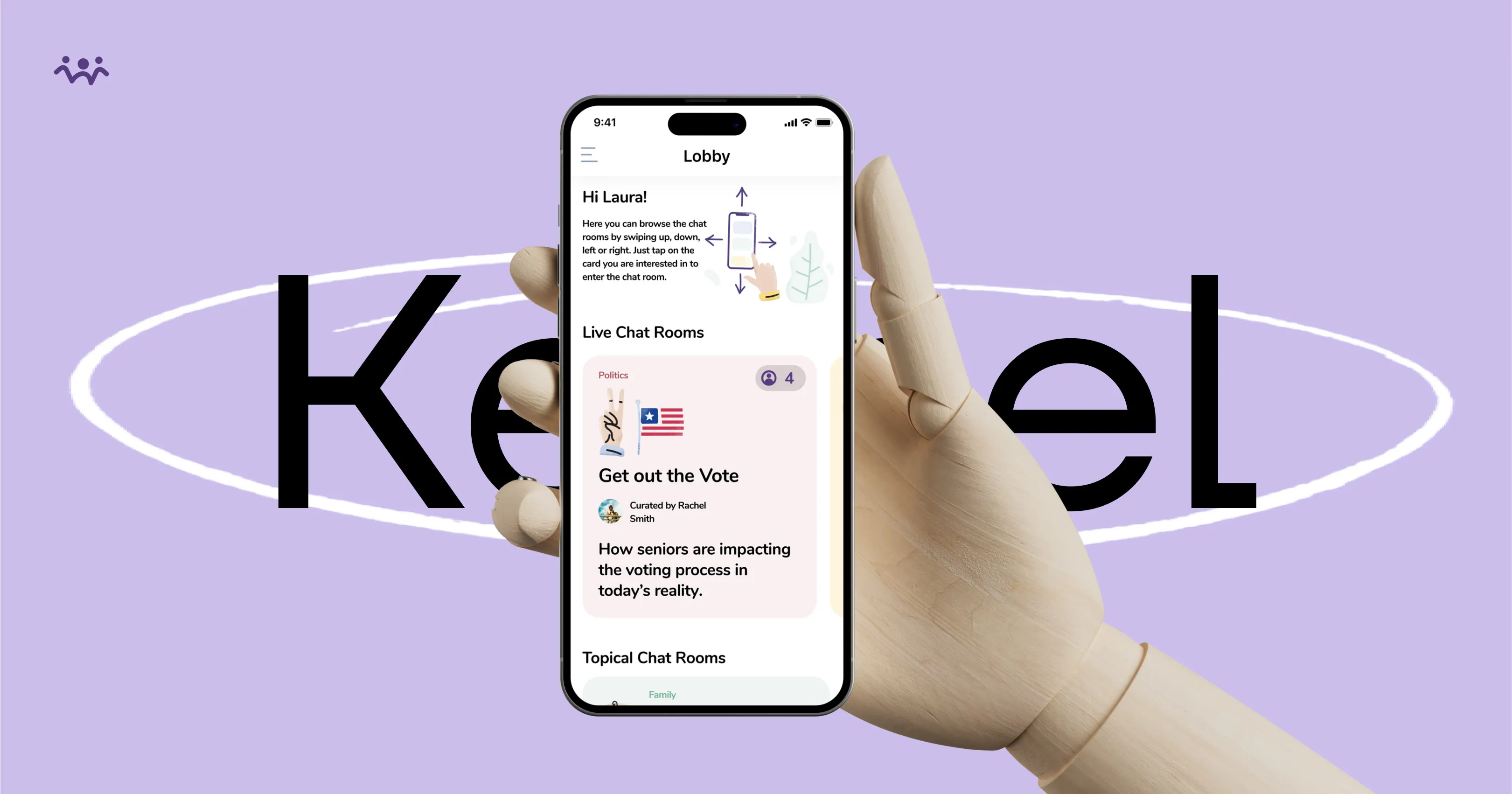 Kernel — brand identity main banner