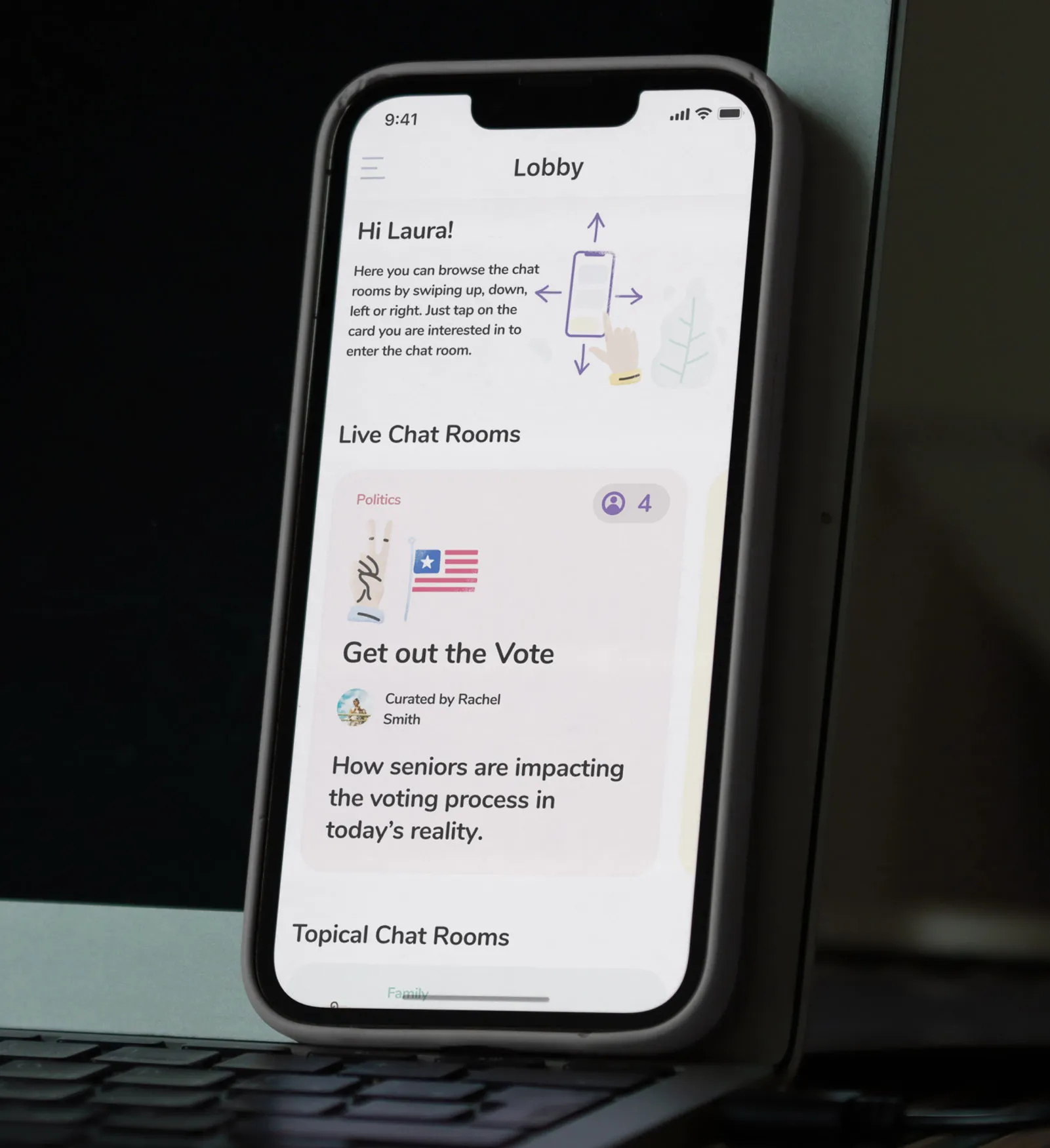 Kernel — iOS app screen