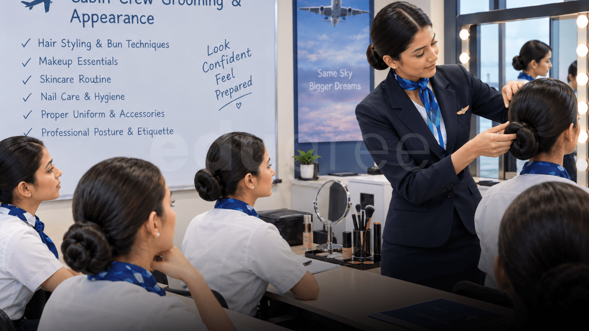 Grooming classes for Aviation -Edugree, Siliguri